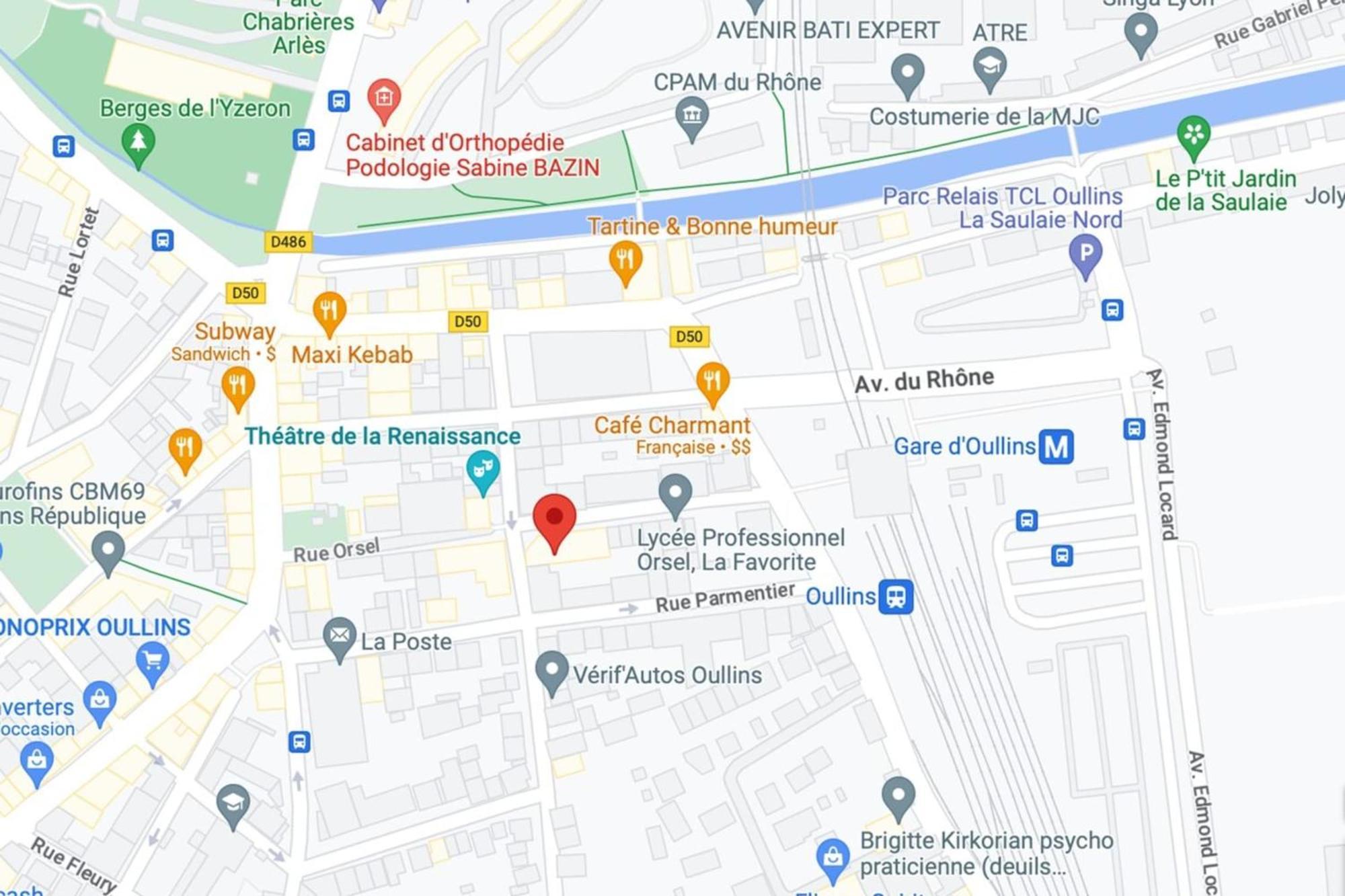 Cosy Au Centre D'Oullins Avec Garage Apartment ภายนอก รูปภาพ